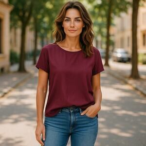 EXPRESS PURPLE TOP SIZE MEDIUM